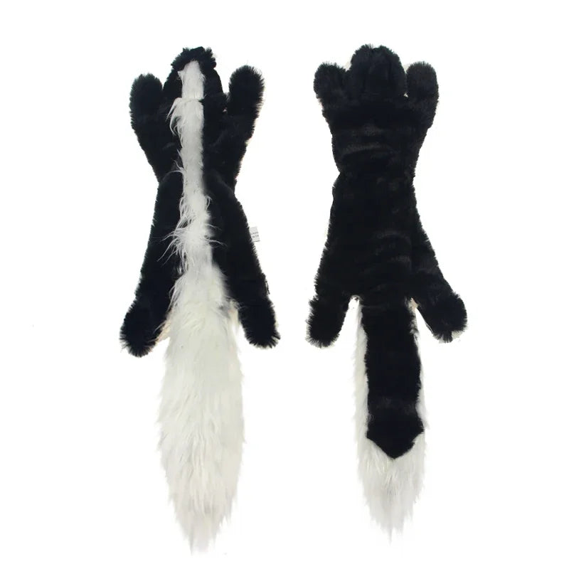 Stuffless Squeaky Plush Dog Toy (45cm)