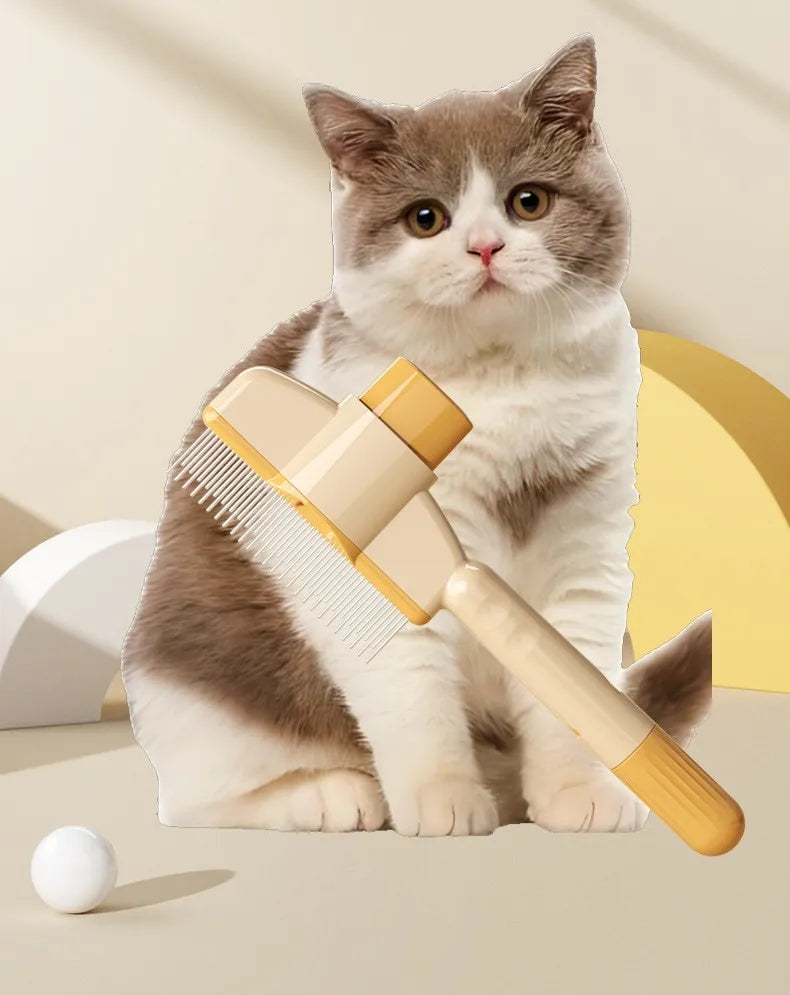 Self-Cleaning Pet Hair Brush