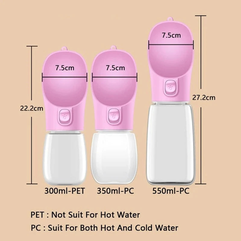 Portable Leakproof Pet Water Bottle 🐾