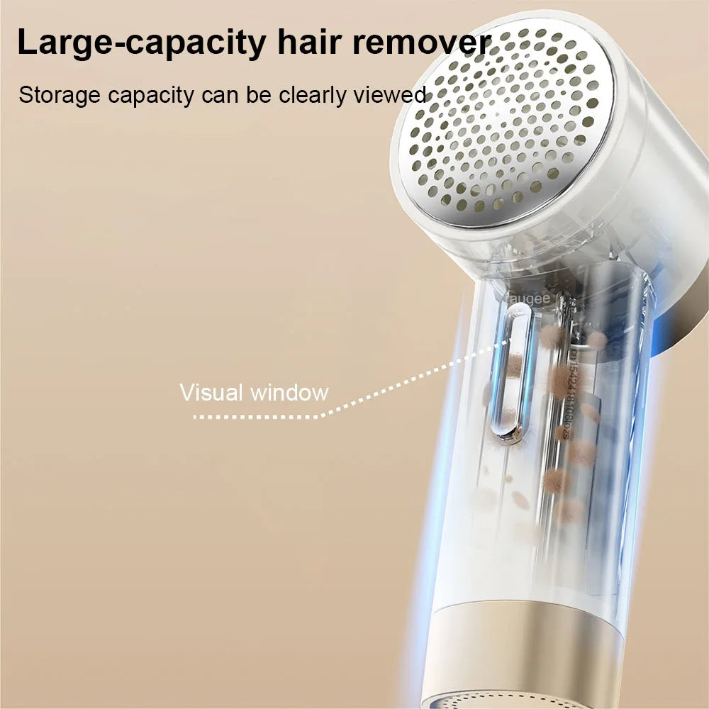 USB rechargeable electric lint remover for clothes – professional fabric shaver for removing lint, fuzz, and pilling.