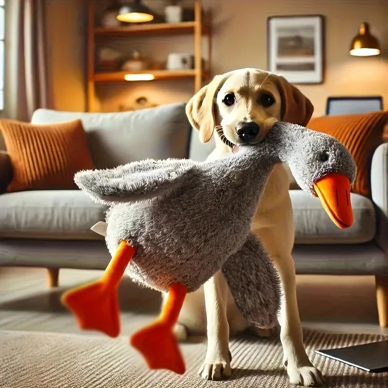 Calming Plush Duck Pet Toy
