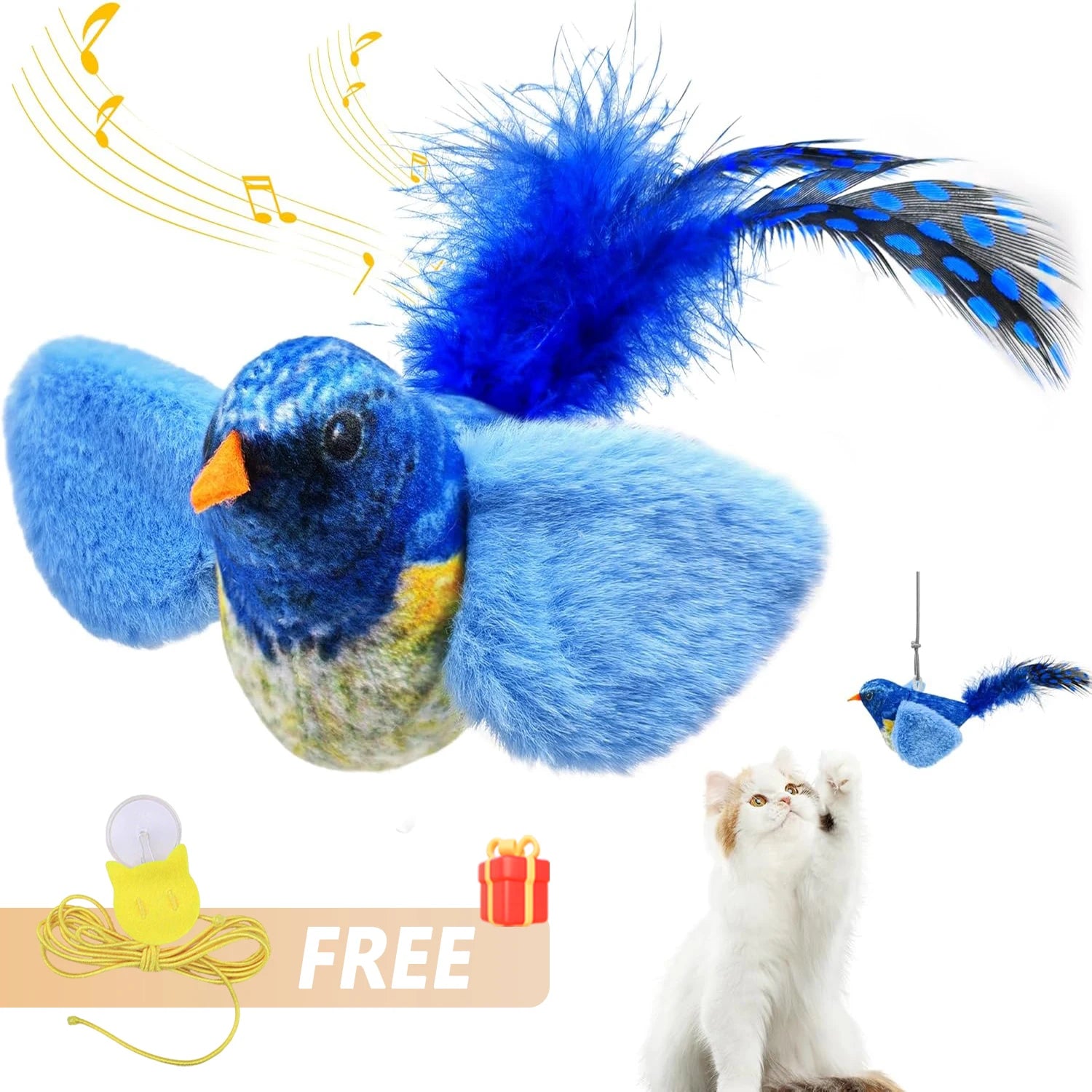 Automatic Rolling Interactive Pet Ball Toy (Rechargeable Smart Toy
