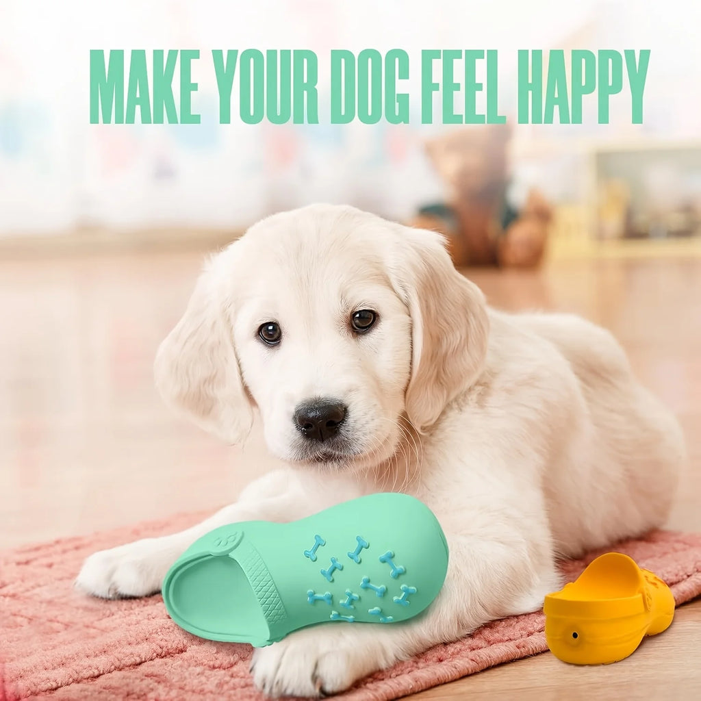 Rubber Slipper Dog Chew Toy