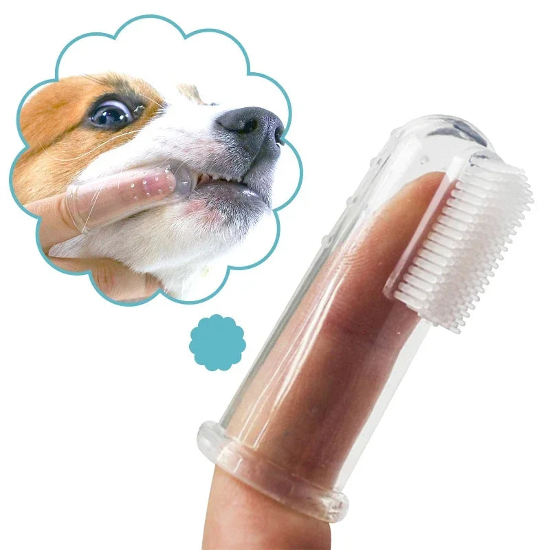 Silicone Finger Dog Toothbrush