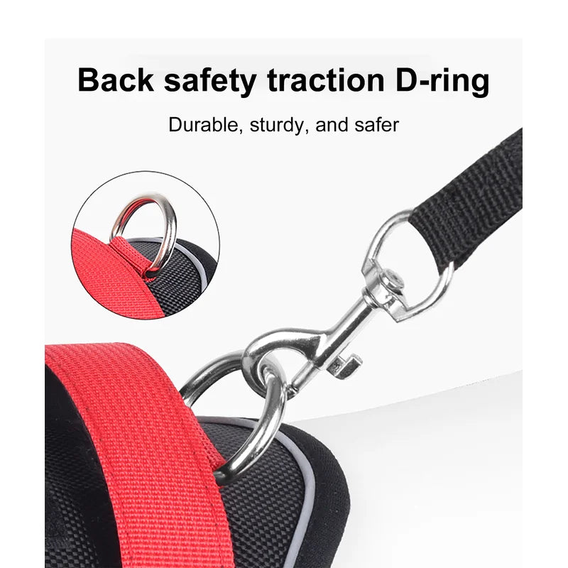 Reflective tactical dog harness – waterproof Oxford vest for medium and large dogs.