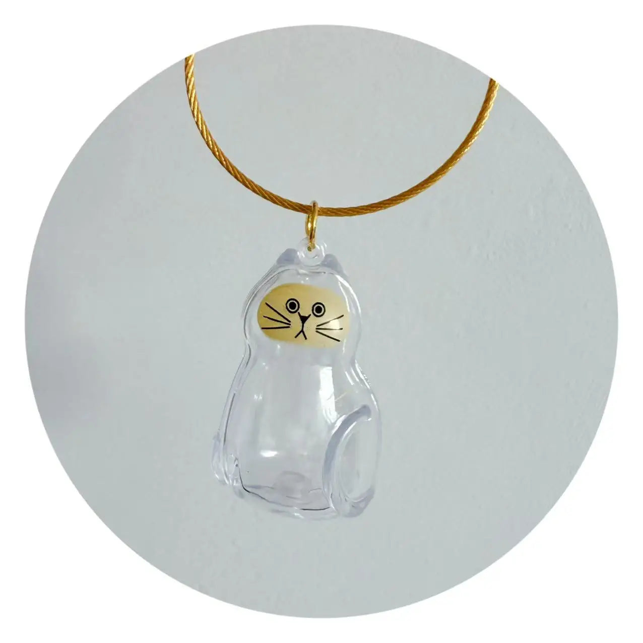 **Pet Hair Keepsake Capsule Keychain **