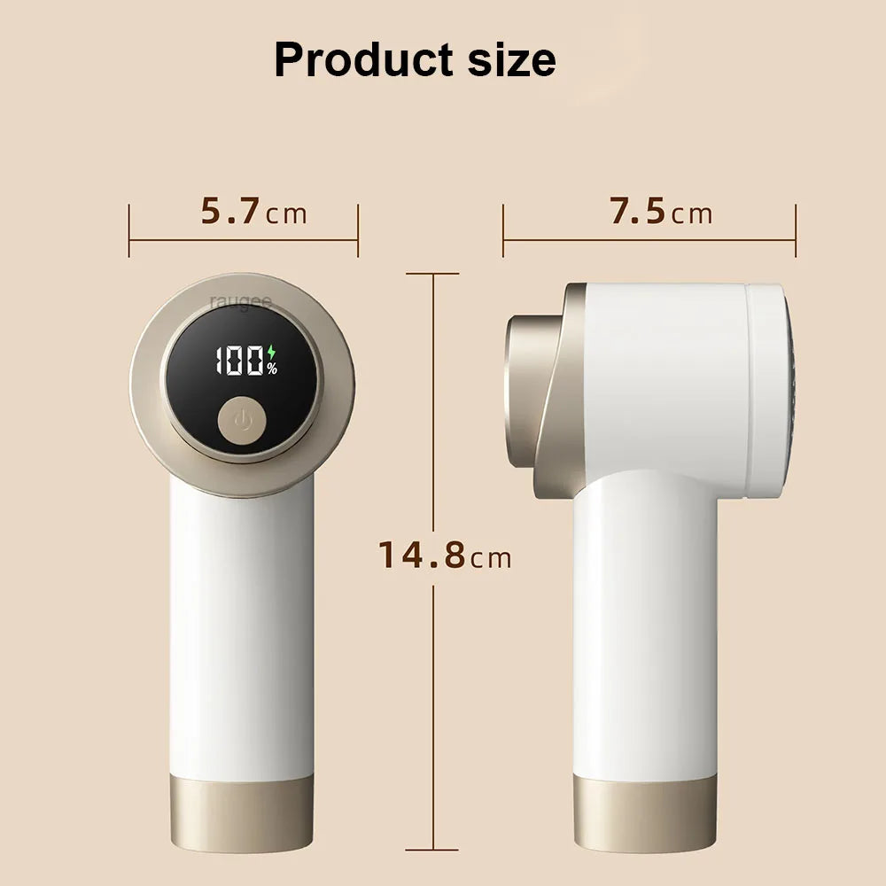 USB rechargeable electric lint remover for clothes – professional fabric shaver for removing lint, fuzz, and pilling.