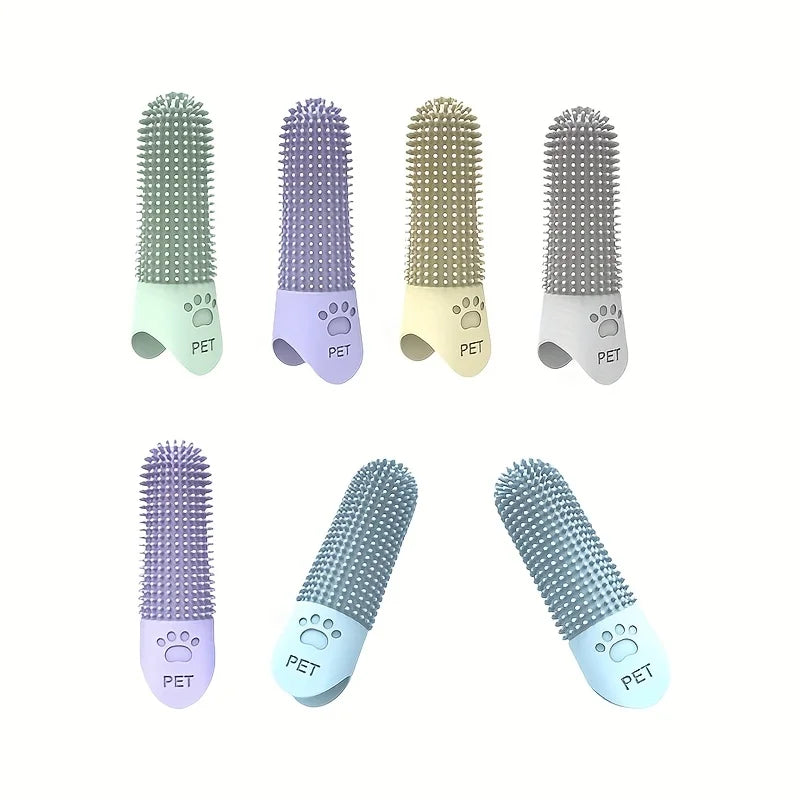360° Silicone Finger Dog Toothbrush