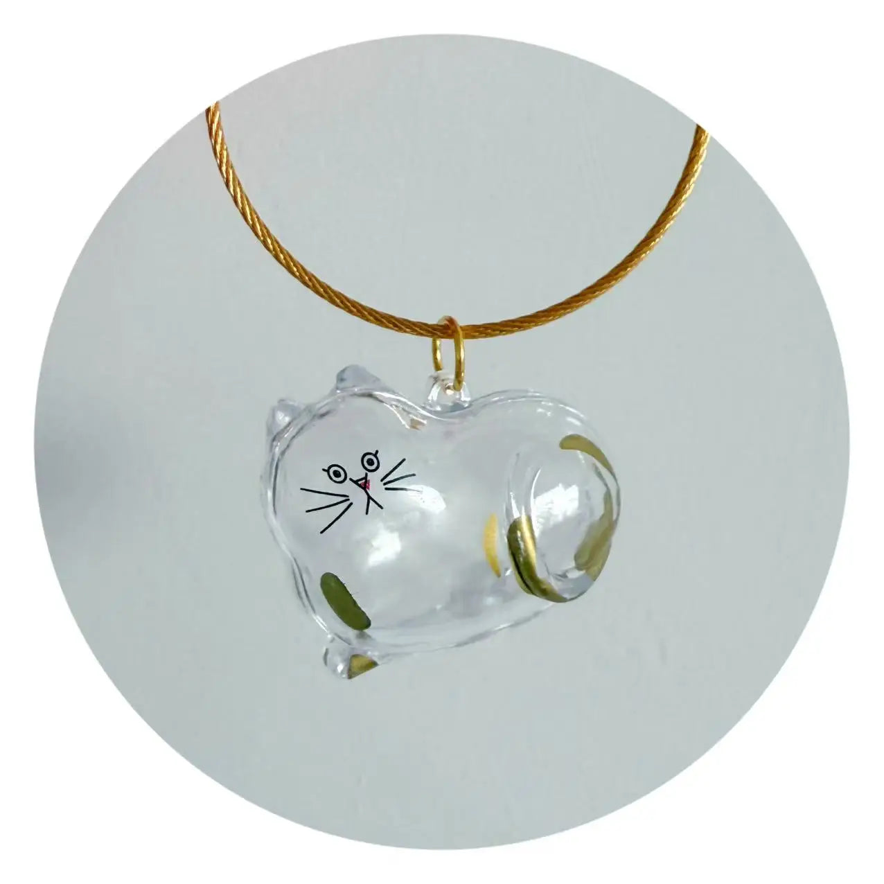 **Pet Hair Keepsake Capsule Keychain **