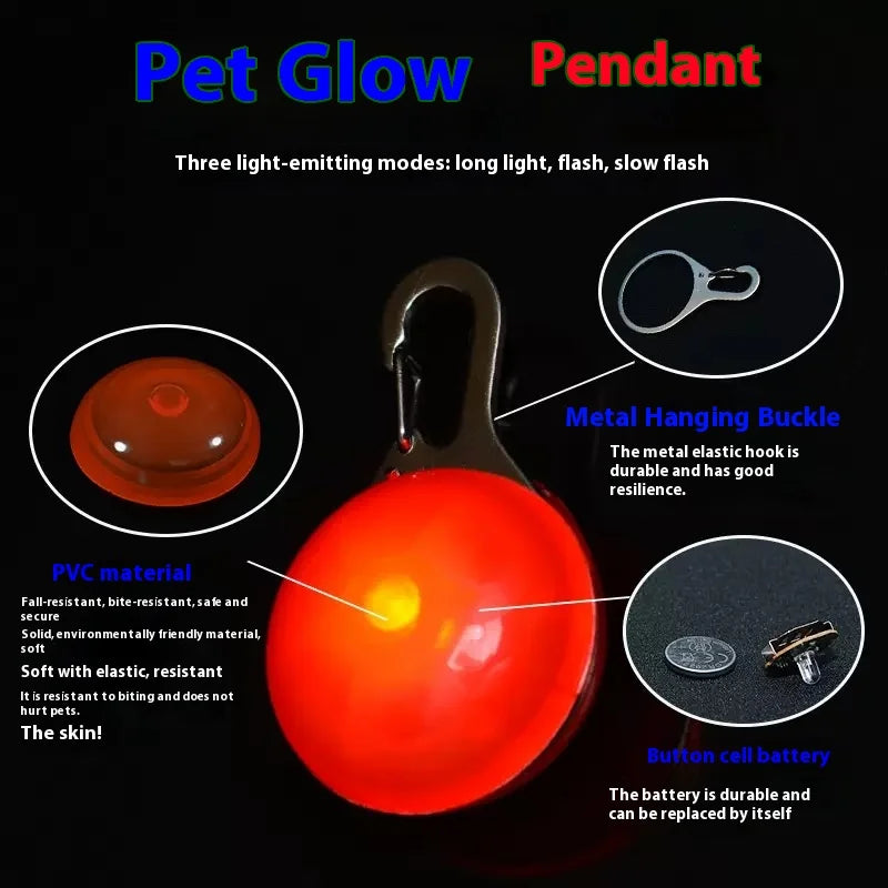**LED Glowing Pet Collar