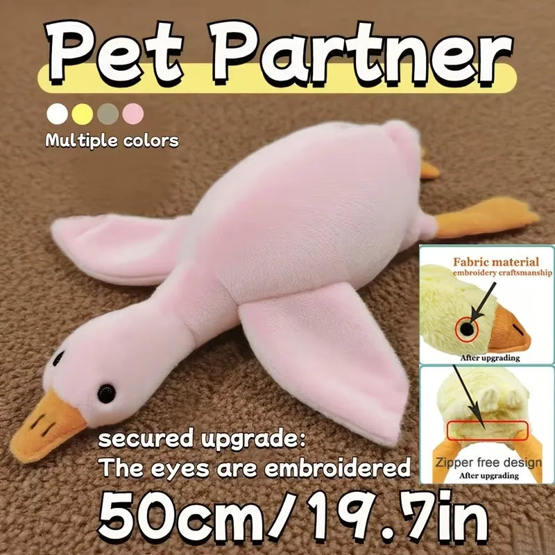 Calming Plush Duck Pet Toy