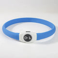 LED luminous waterproof PVC dog collar – USB rechargeable glowing safety collar for dogs of all sizes.
