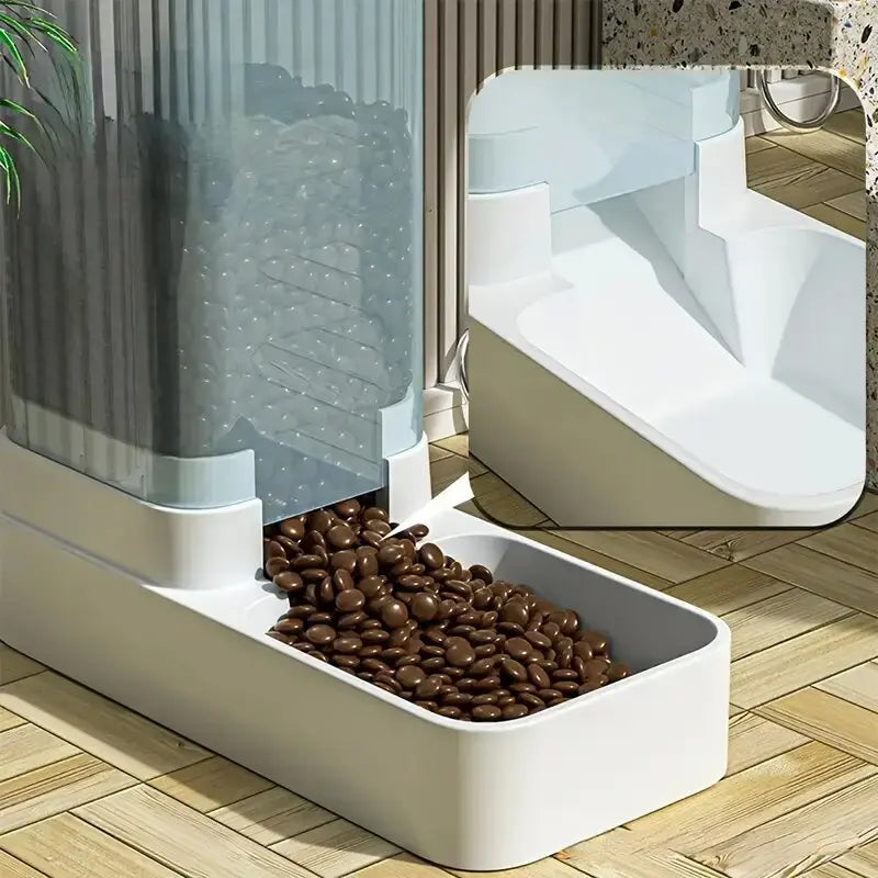 Automatic Dog Food & Water Dispenser Set
