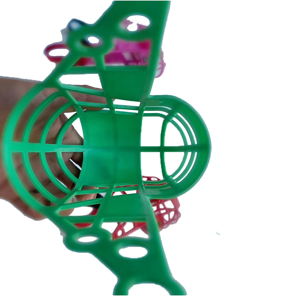 Adjustable plastic dog muzzle – anti-biting and anti-barking basket-style mouth cover for dogs in sizes S/M/L.
