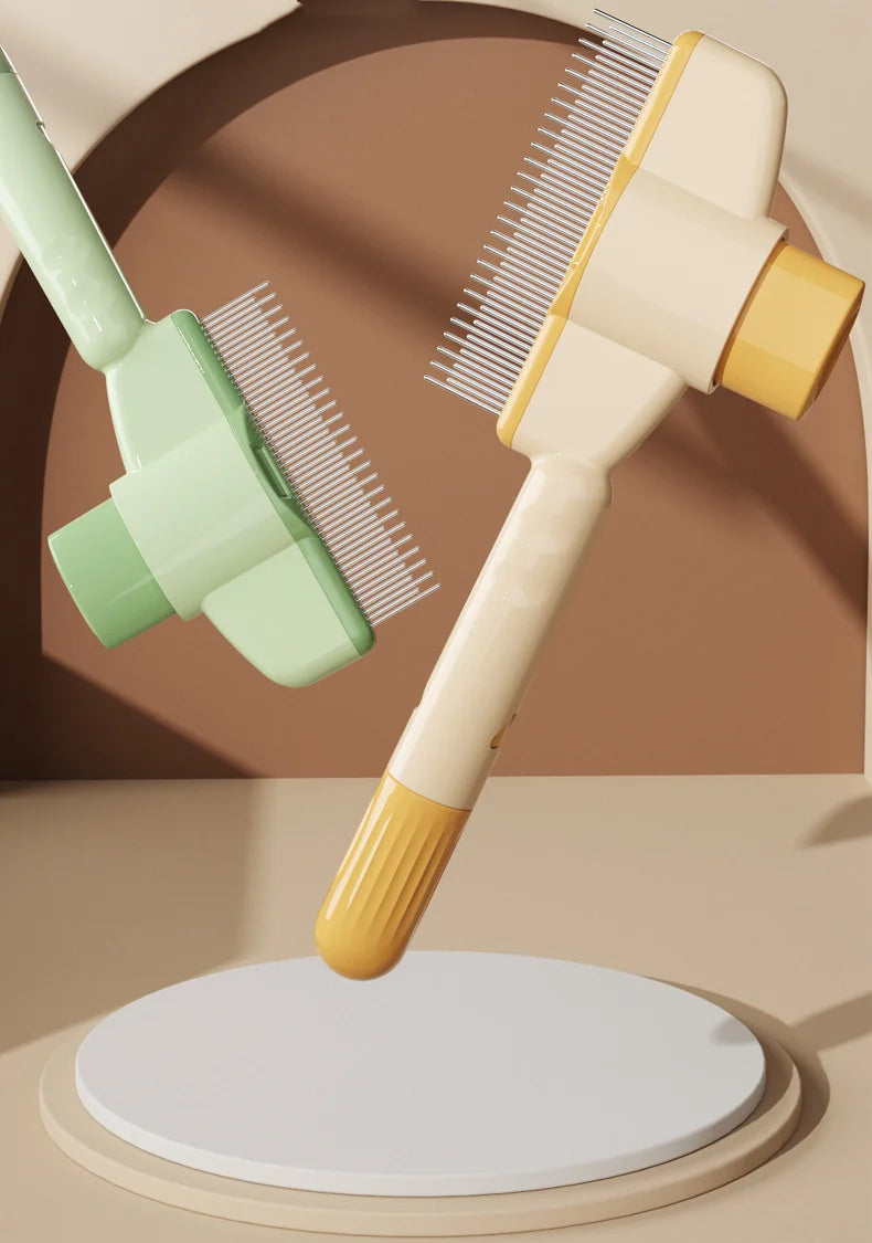 Self-Cleaning Pet Hair Brush