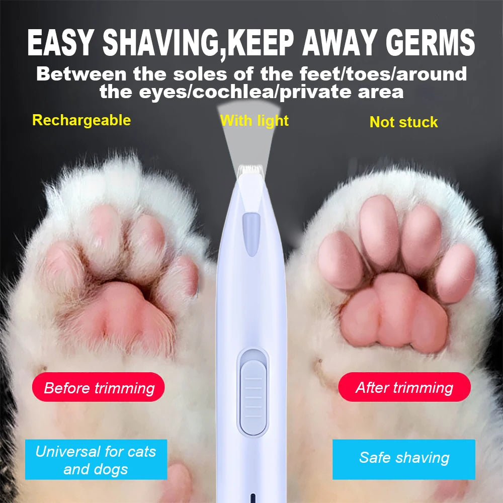 Electric Pet Hair Trimmer – Professional Dog & Cat Grooming Tool