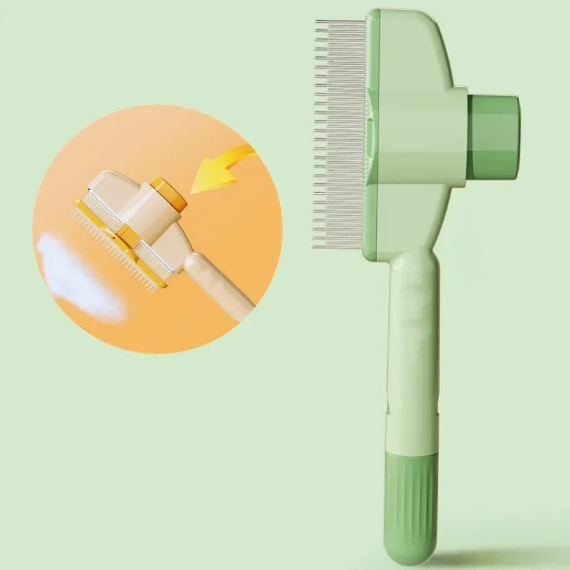 Self-Cleaning Pet Hair Brush