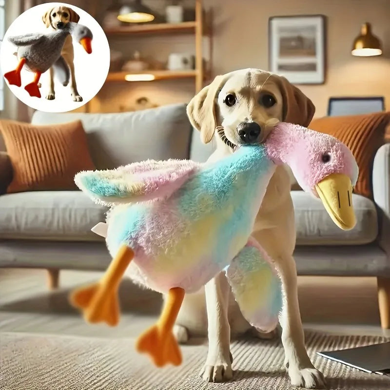Calming Plush Duck Pet Toy