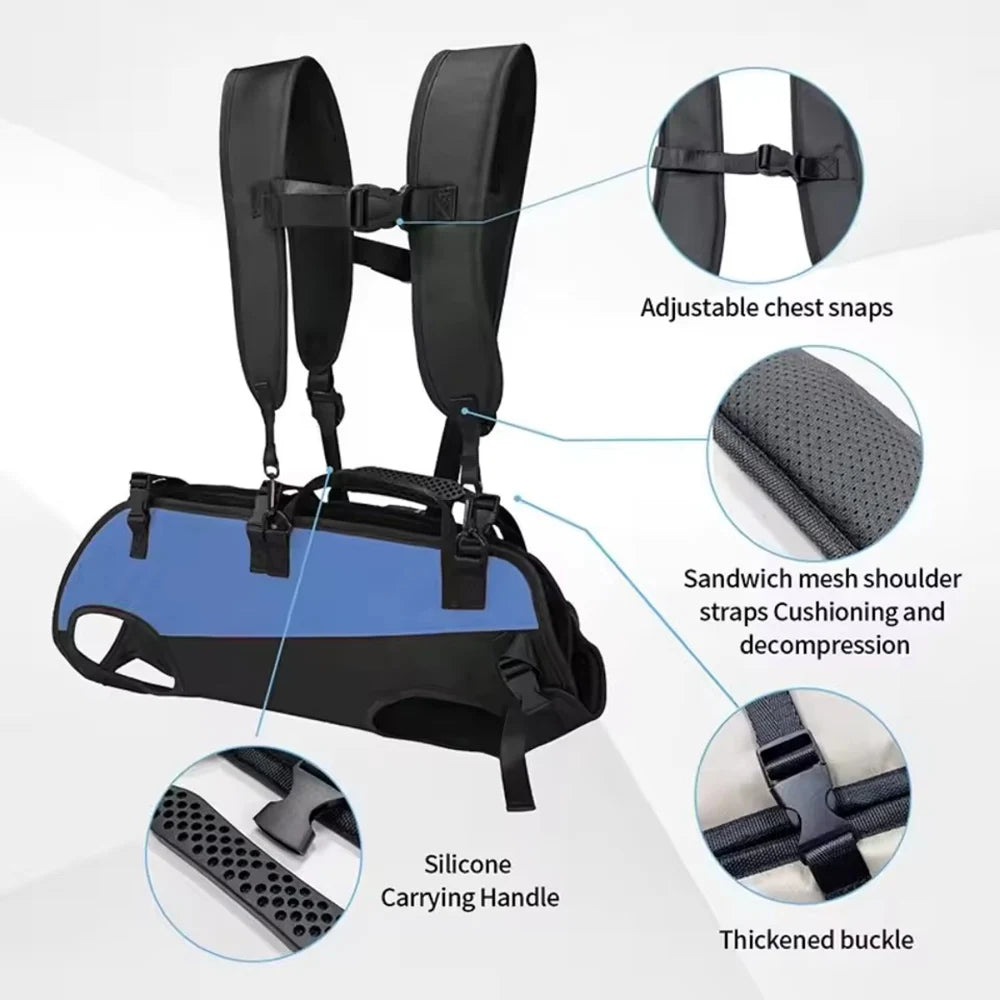 Pet Carrier Backpack for Cats & Small Dogs – Breathable & Comfortable Travel Bag