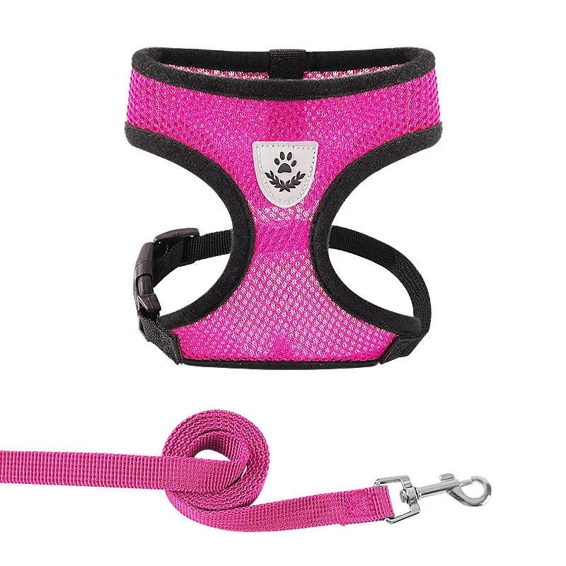 **Breathable Pet Harness Set **