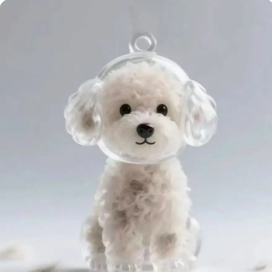 **Pet Hair Keepsake Capsule Keychain **