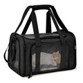 Soft-Sided Dog & Cat Carrier Backpack – Airline-Approved Travel Bag for Small Pets.