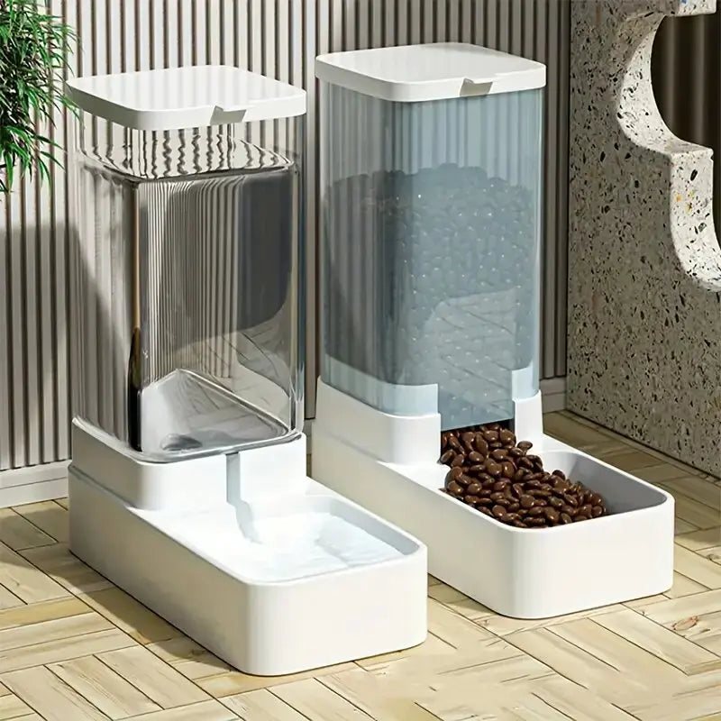 Automatic Dog Food & Water Dispenser Set