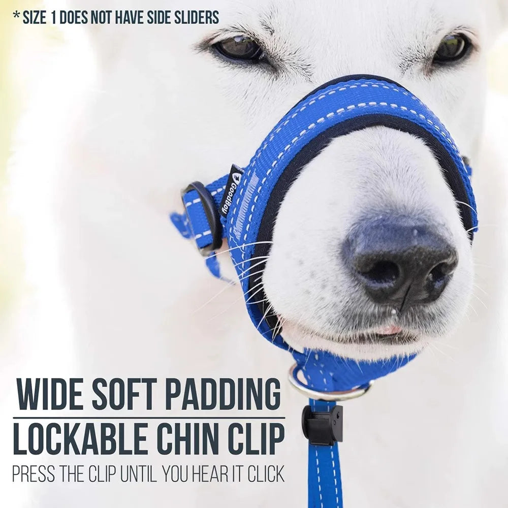 Nylon dog muzzle rope – lightweight anti-bite mask for large dogs.