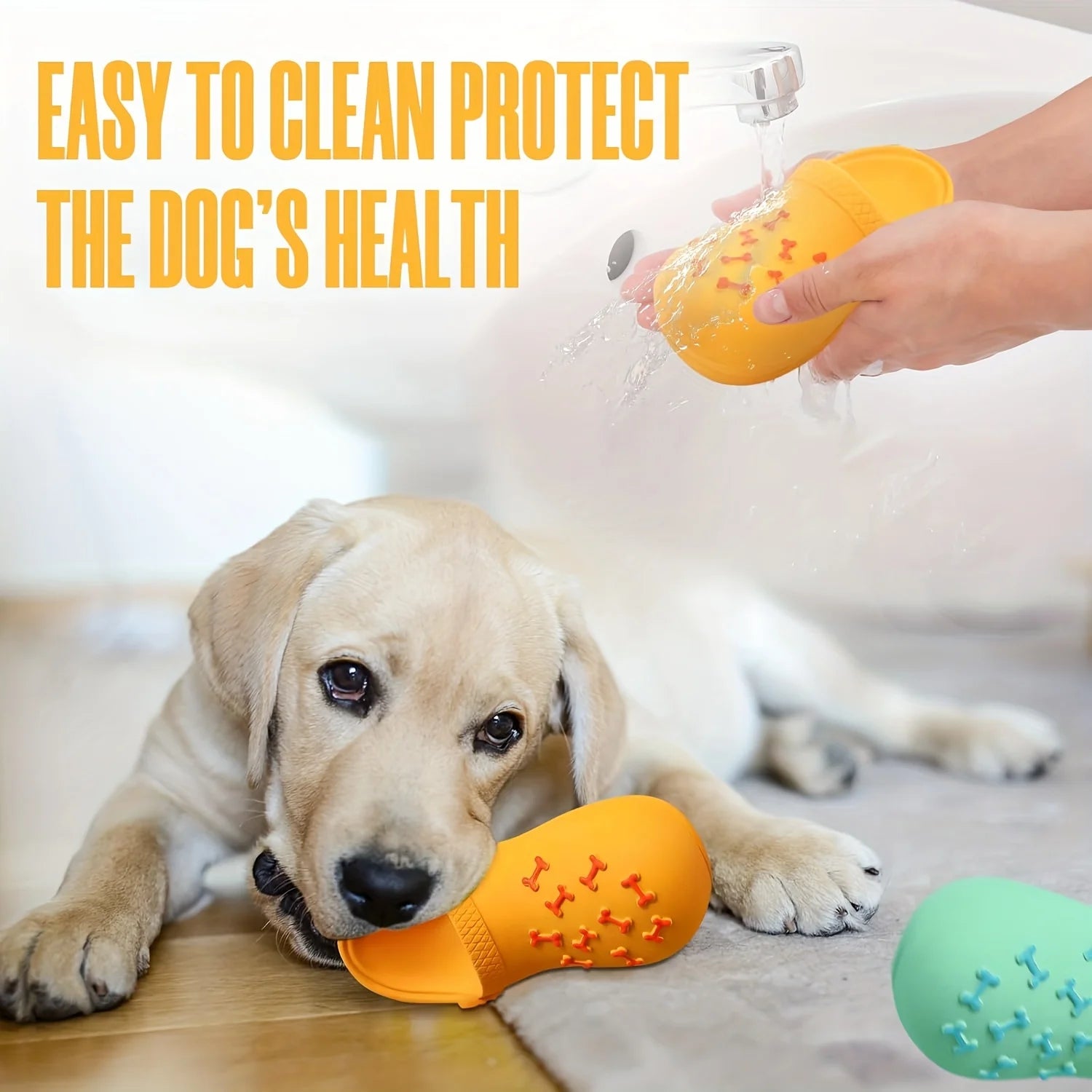 Rubber Slipper Dog Chew Toy