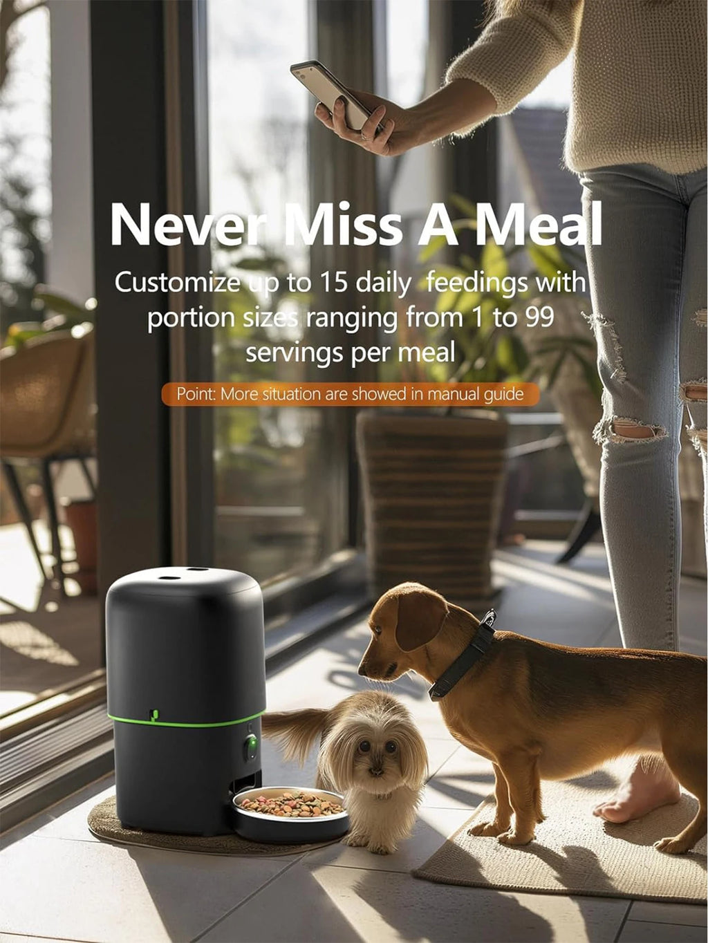 Smart Automatic Cat Feeder with Camera