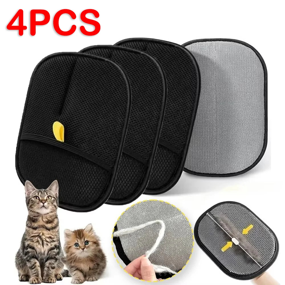 Reusable Pet Hair Removal Gloves