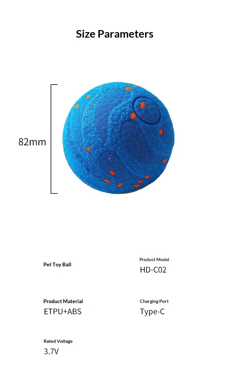 Smart LED Interactive Pet Ball