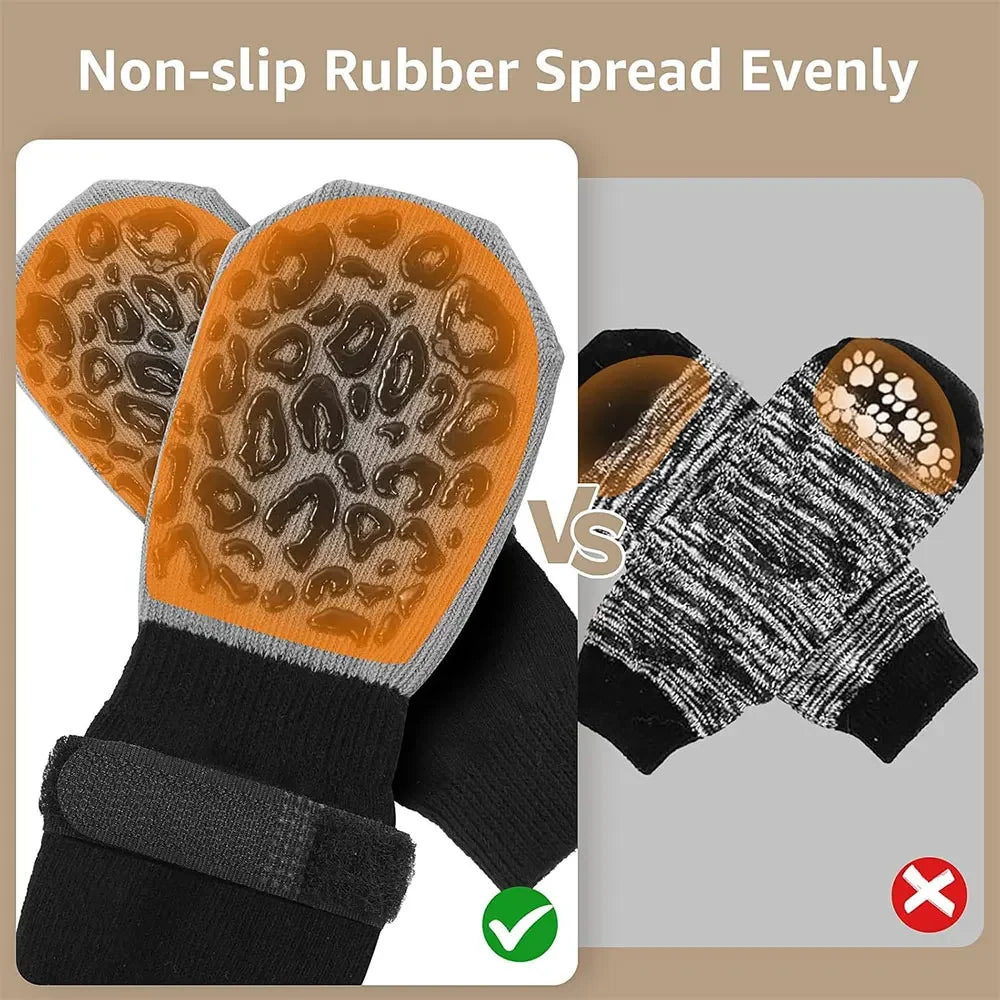 Dog Paw Protectors Anti-Slip Socks (4 pcs)