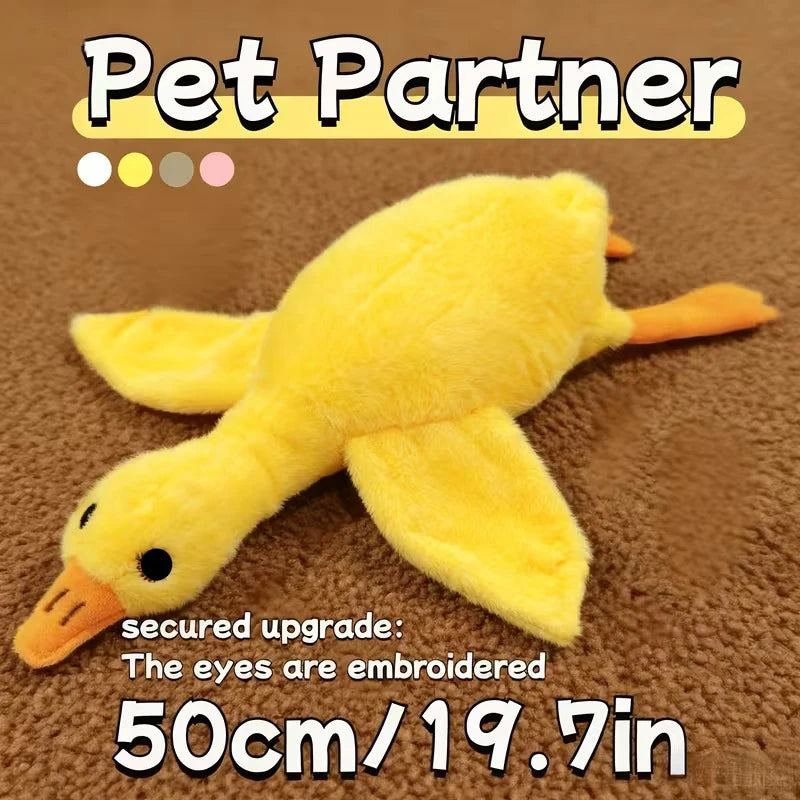 Calming Plush Duck Pet Toy