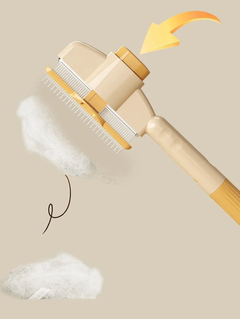 Self-Cleaning Pet Hair Brush
