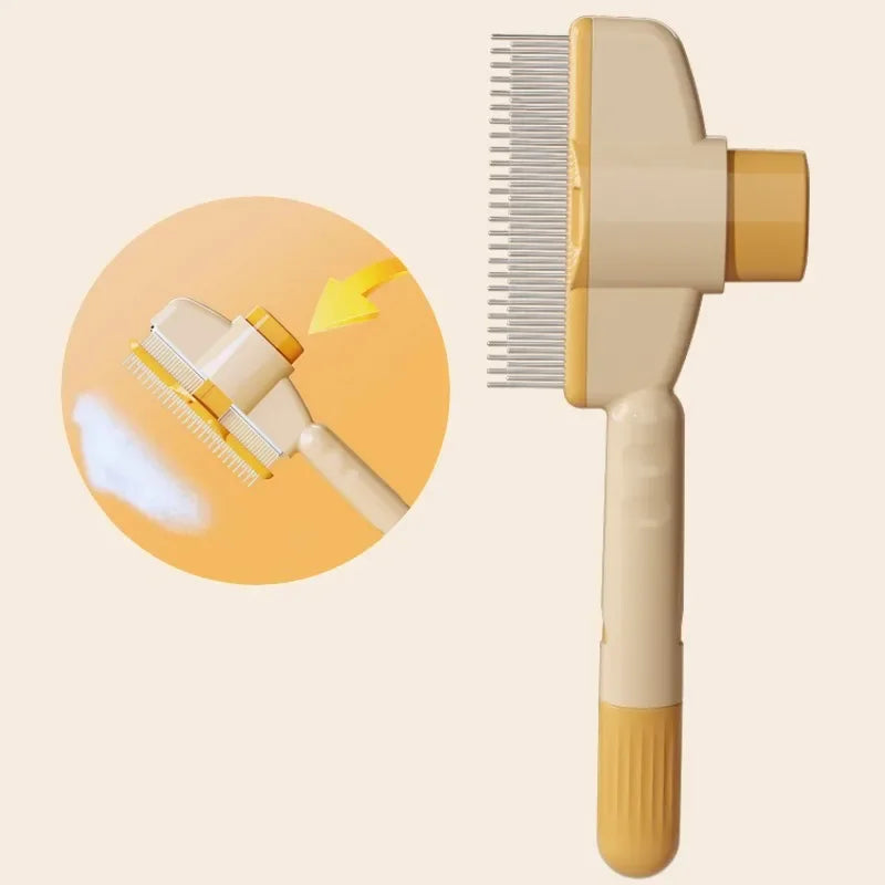 Self-Cleaning Pet Hair Brush