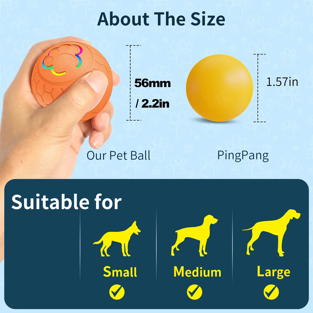 Smart LED Interactive Pet Ball