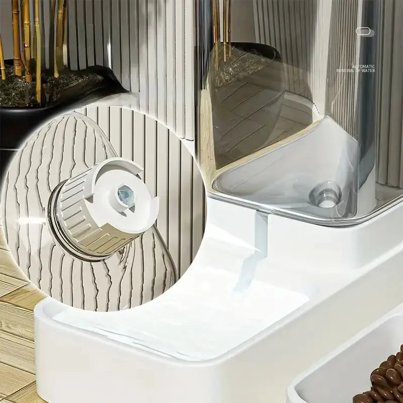 Automatic Dog Food & Water Dispenser Set