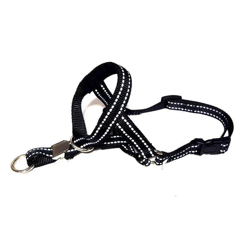 Nylon dog muzzle rope – lightweight anti-bite mask for large dogs.