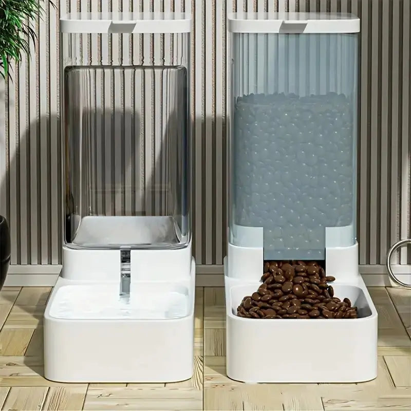 Automatic Dog Food & Water Dispenser Set