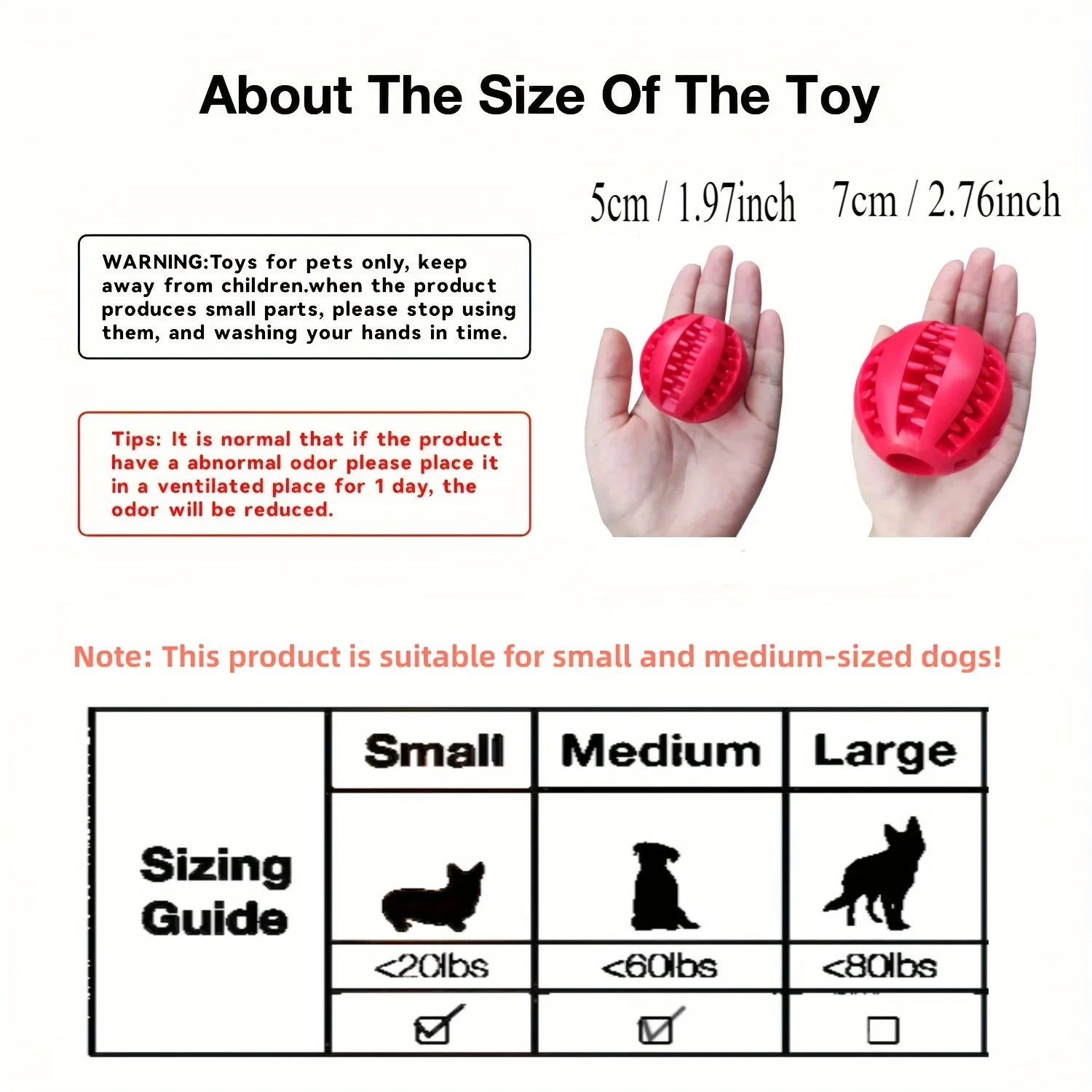Interactive Dog Treat Ball