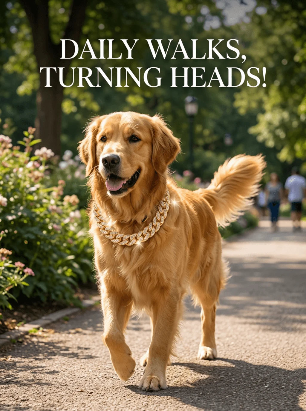 **Luxury Cuban Dog Collar **