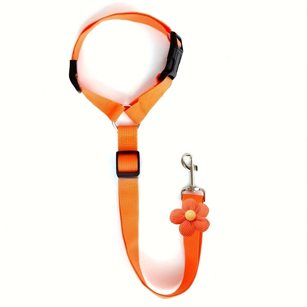 Dog Car Seat Belt Tether – Pet Vehicle Safety Leash