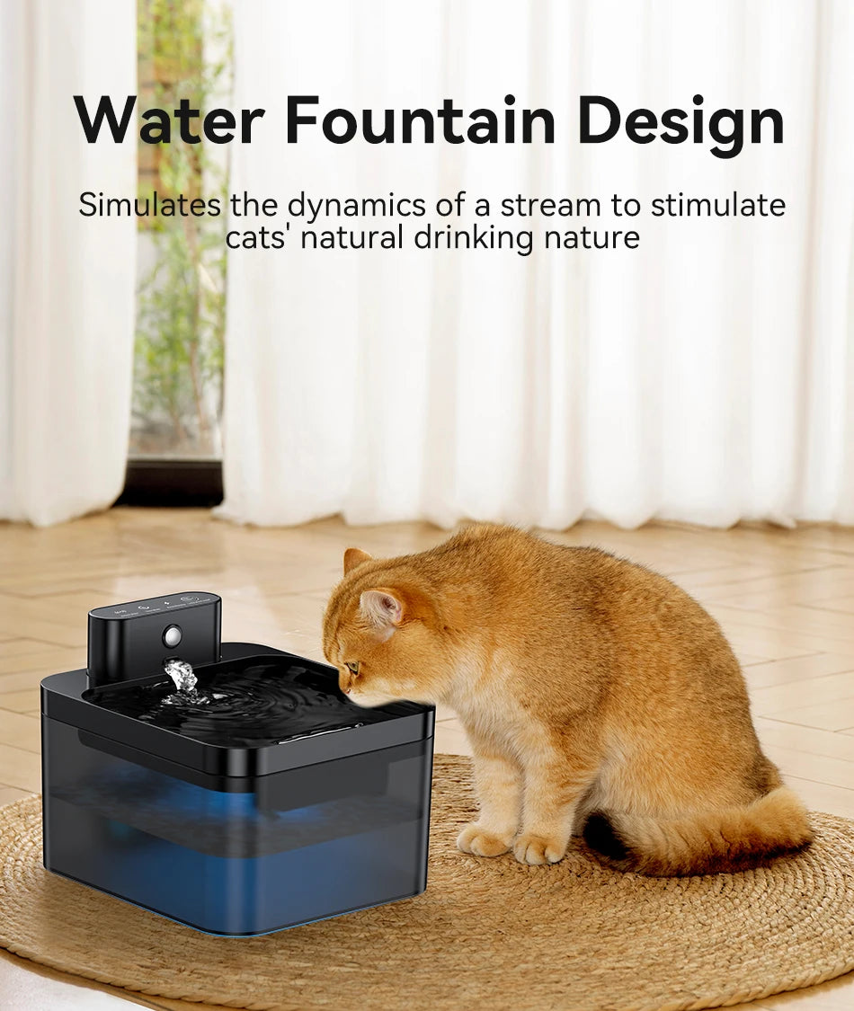 Smart Wireless Cat & Dog Water Fountain (ROJECO)