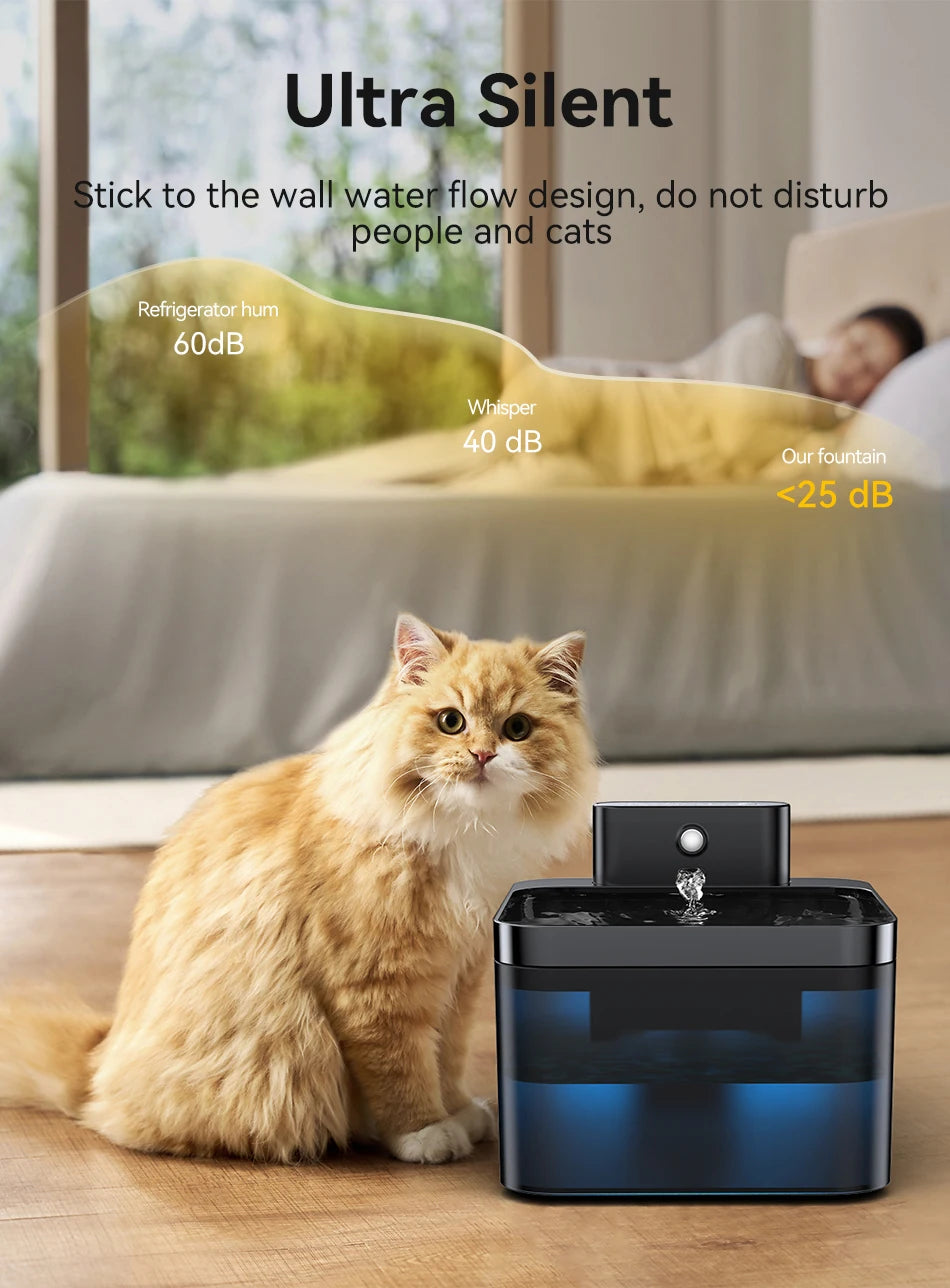 Smart Wireless Cat & Dog Water Fountain (ROJECO)