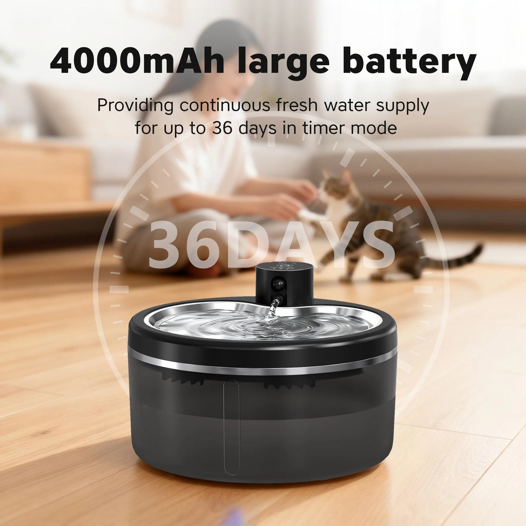 Smart Wireless Cat Water Fountain (3L)