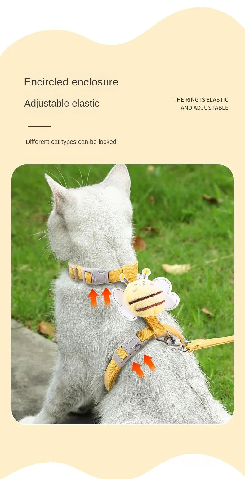 Cat Harness & Leash Set