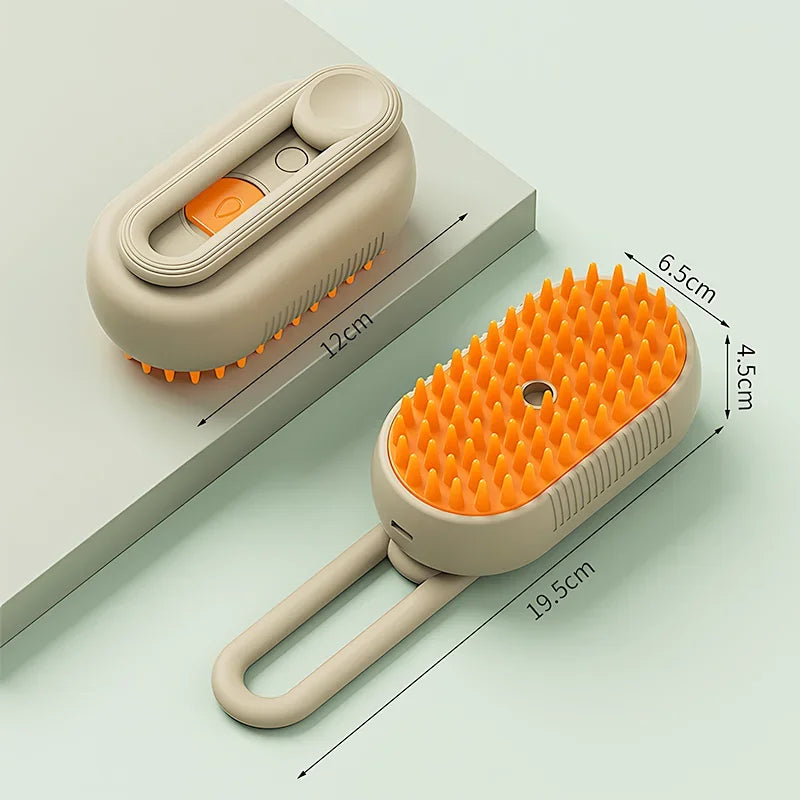 **Electric Cat Steam Hair Removal Brush and Grooming Glove for Cats and Dogs 🐱🐶🪮**