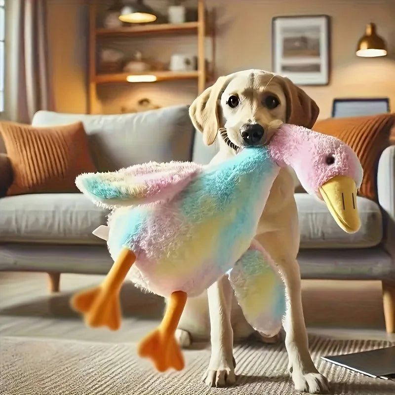 Calming Plush Duck Pet Toy