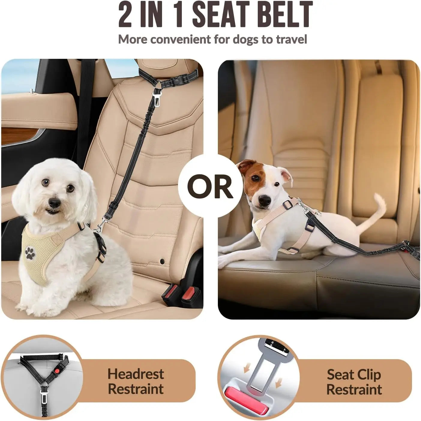 **Dog Car Seat Belt **